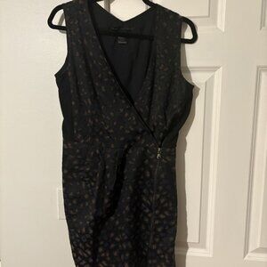 Marc by Marc Jacobs Small V Neck Leopard Print Dress